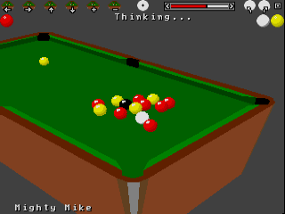 3D Pool screenshot 3 for Amiga